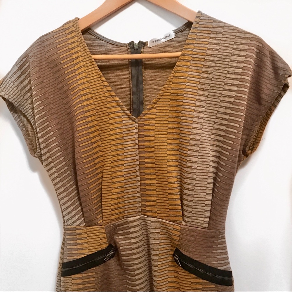 ModCloth Peppermint mini vintage stripe dress-EUC - Picture 6 of 9